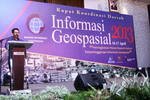 Asep Karsidi, Kepala Badan Informasi Geospasial Indonesia, berbicara mengenai batas-batas maritim dan kerja sama selama pertemuan koordinasi regional pada tanggal 16-17 April di Jakarta. [Yudah Prakoso/Khabar]